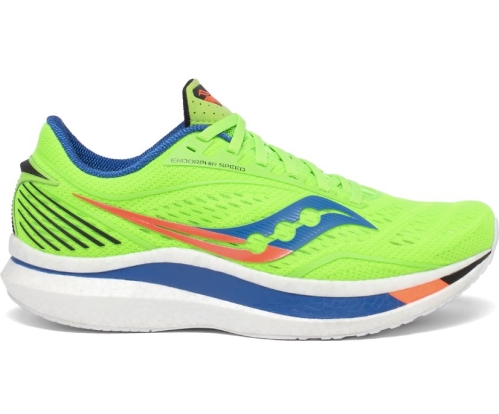 Tenis Saucony Endorphin Speed Hombre Zapatos Neutrales Verde / Azules México MX-809-XL